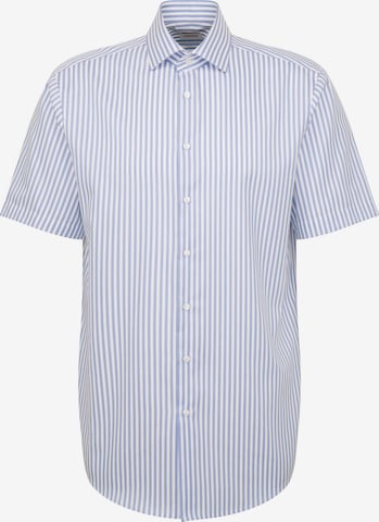 SEIDENSTICKER Zakelijk overhemd 'Smart Classic' in Blauw: voorkant