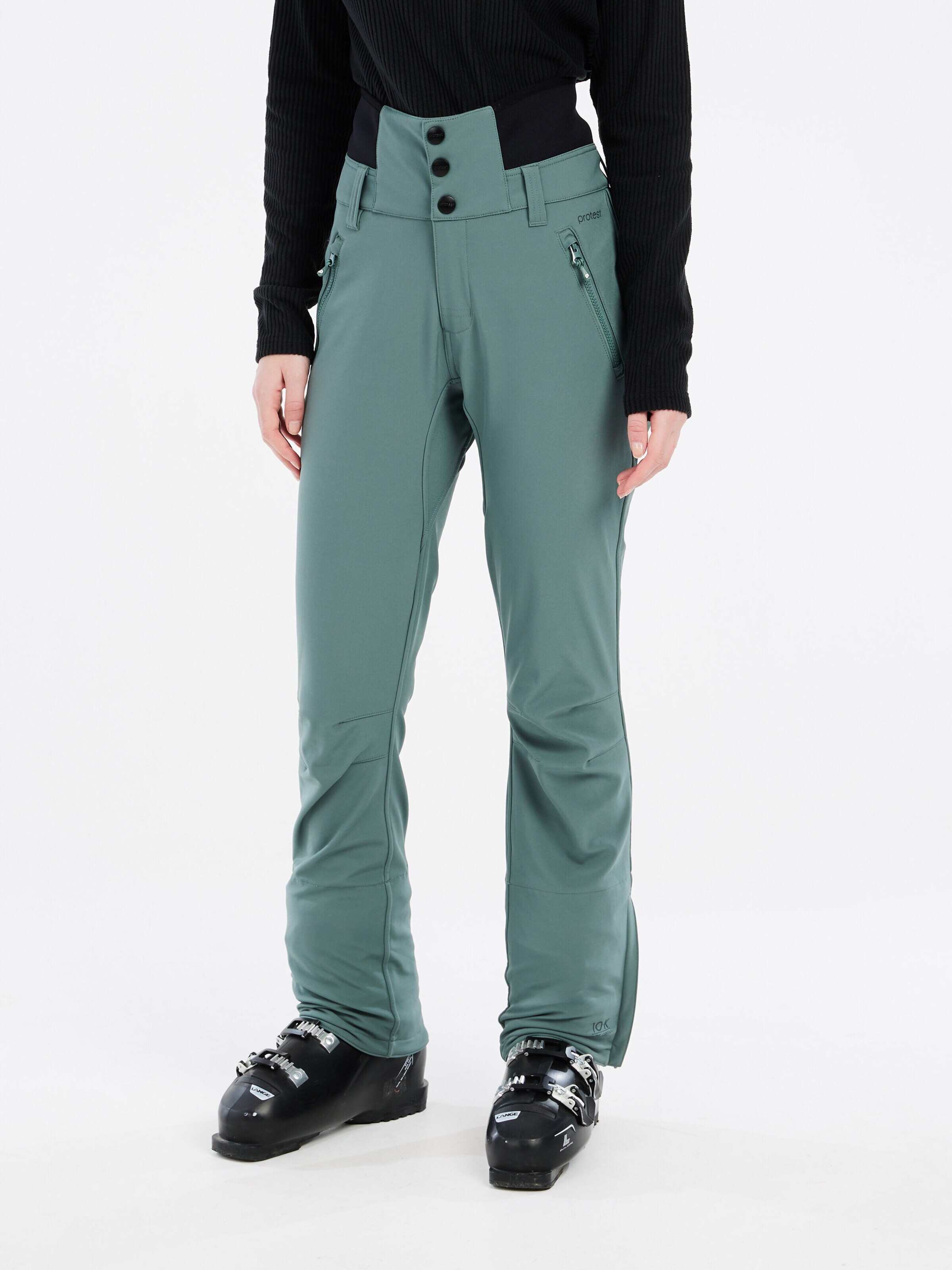 PROTEST Slimfit Sporthose 'PRTLULLABYOS'‌‌‌‌‌‌‌‌‌ in Grün