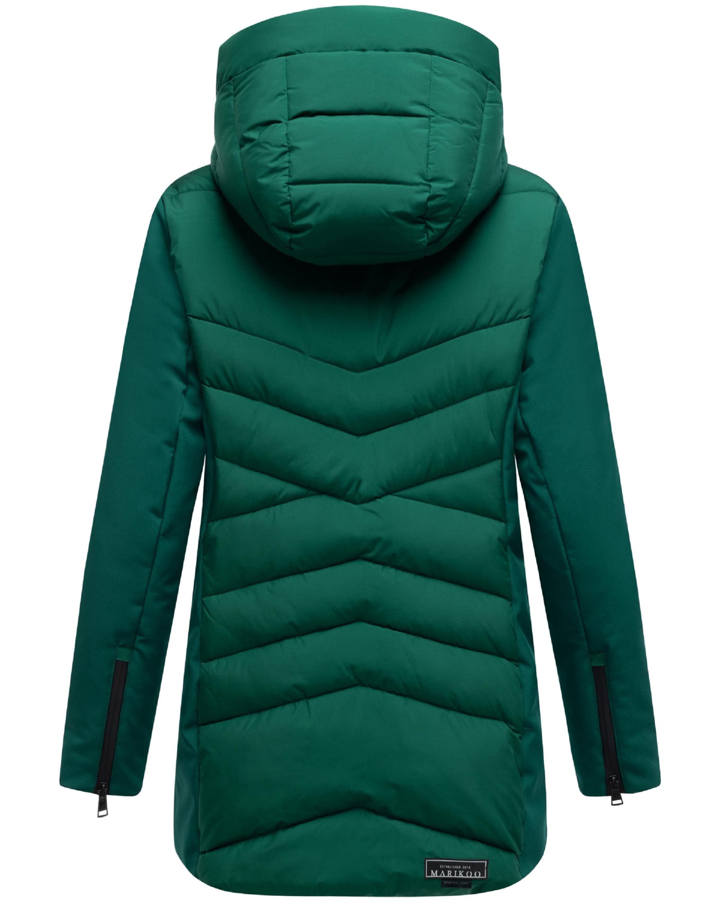 MARIKOO Zimná bunda 'Tivaa XVI' - Zelená