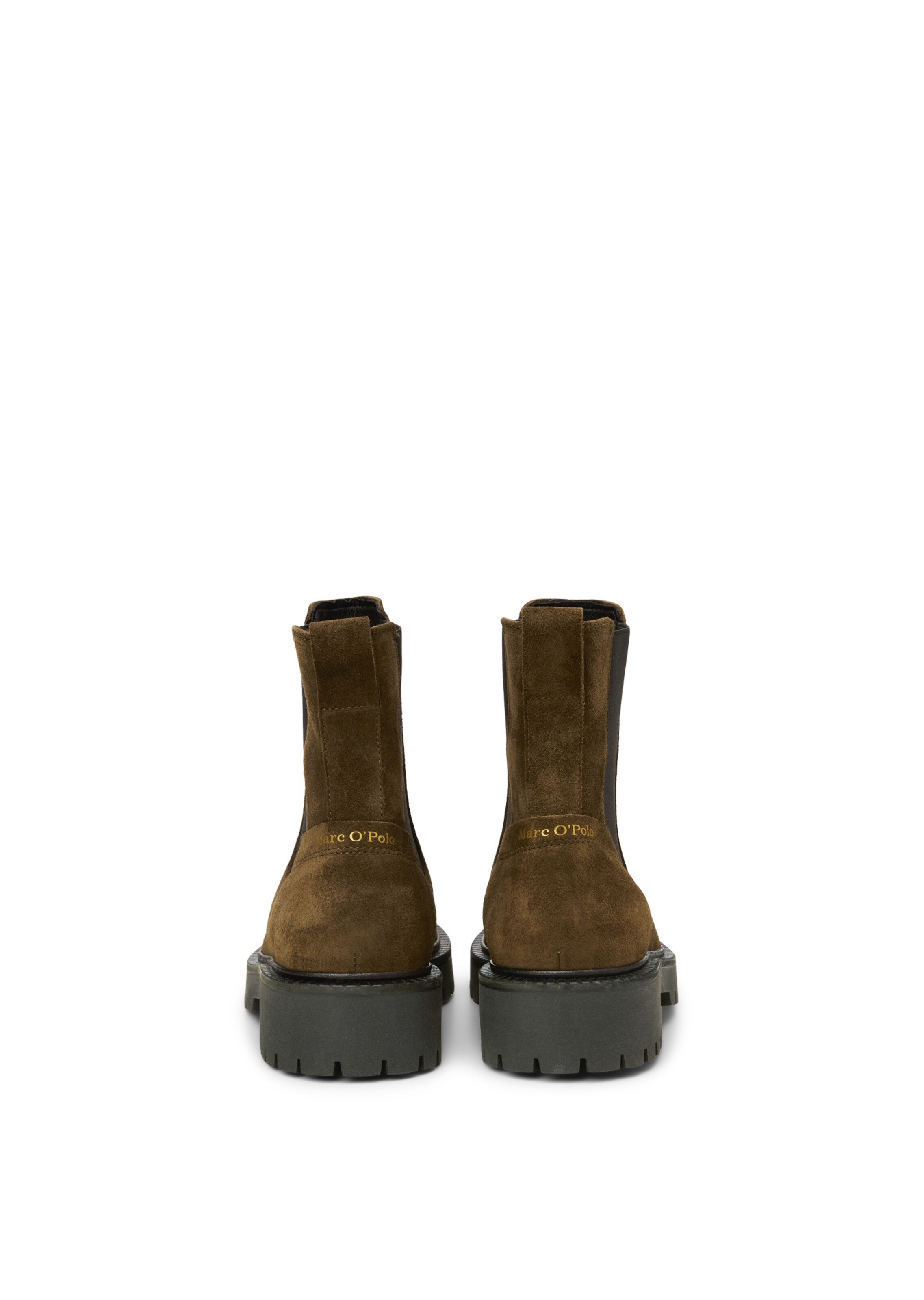 Chelsea Boots ' mit Profilsohle ' Marc O'Polo en vert