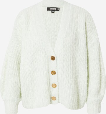 Cardigan Missguided en vert : devant