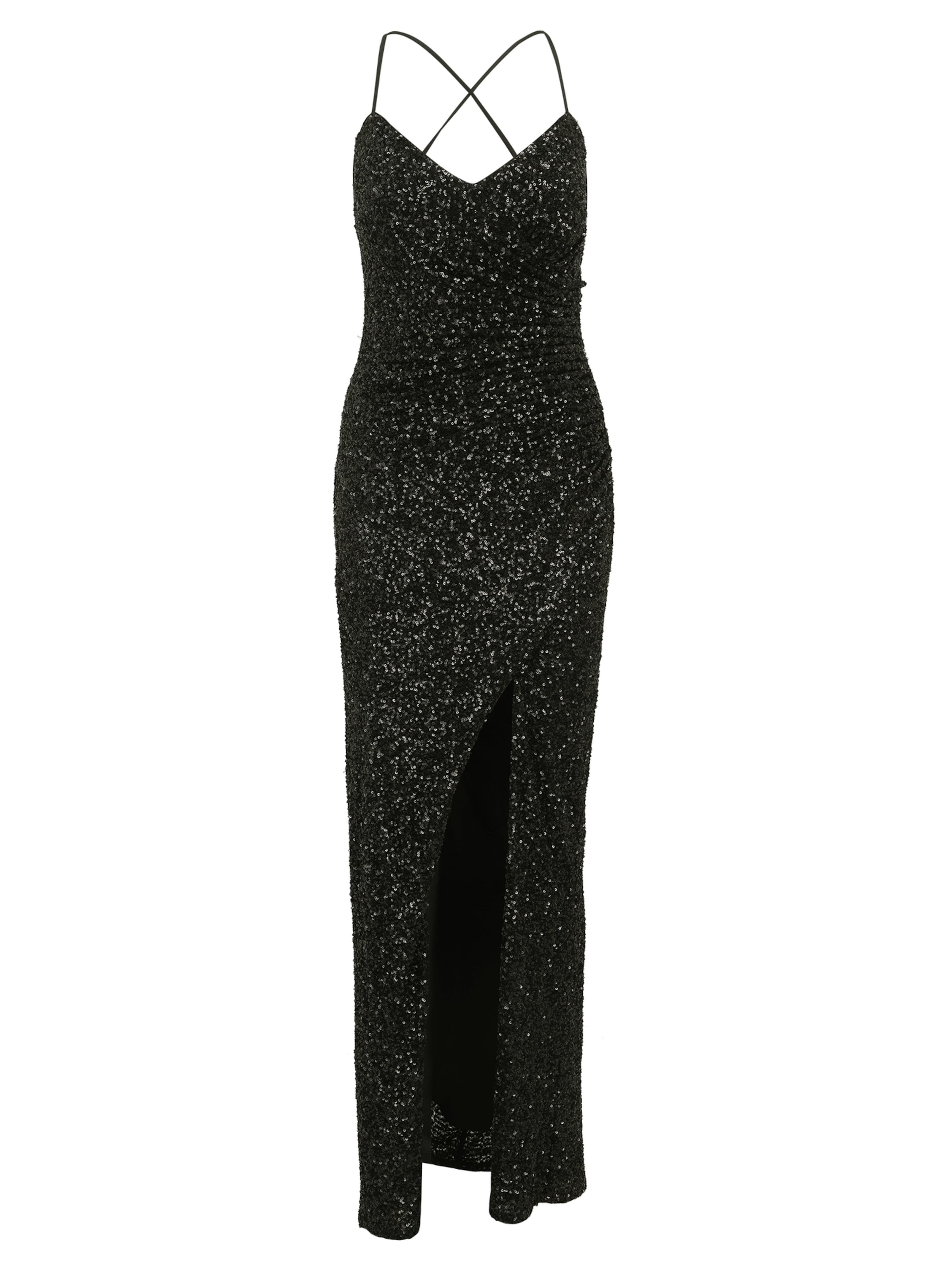 Vera Mont Avondjurk in Zwart: voorkant