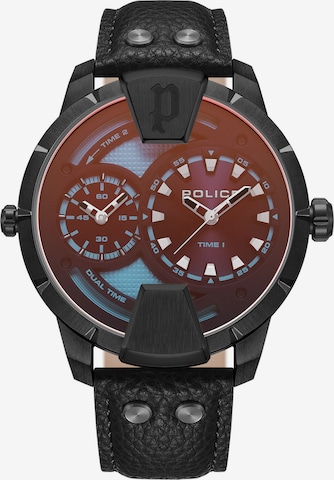 POLICE Analog Watch 'Huntley' in Black: front
