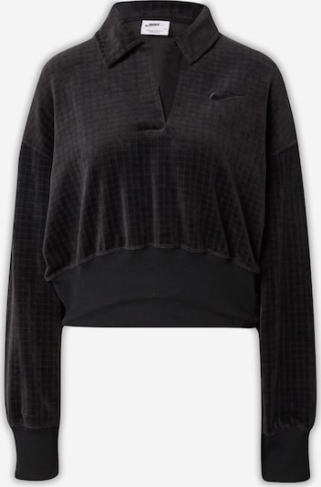 Nike Sportswear Sweat-shirt en noir, Vue avec produit