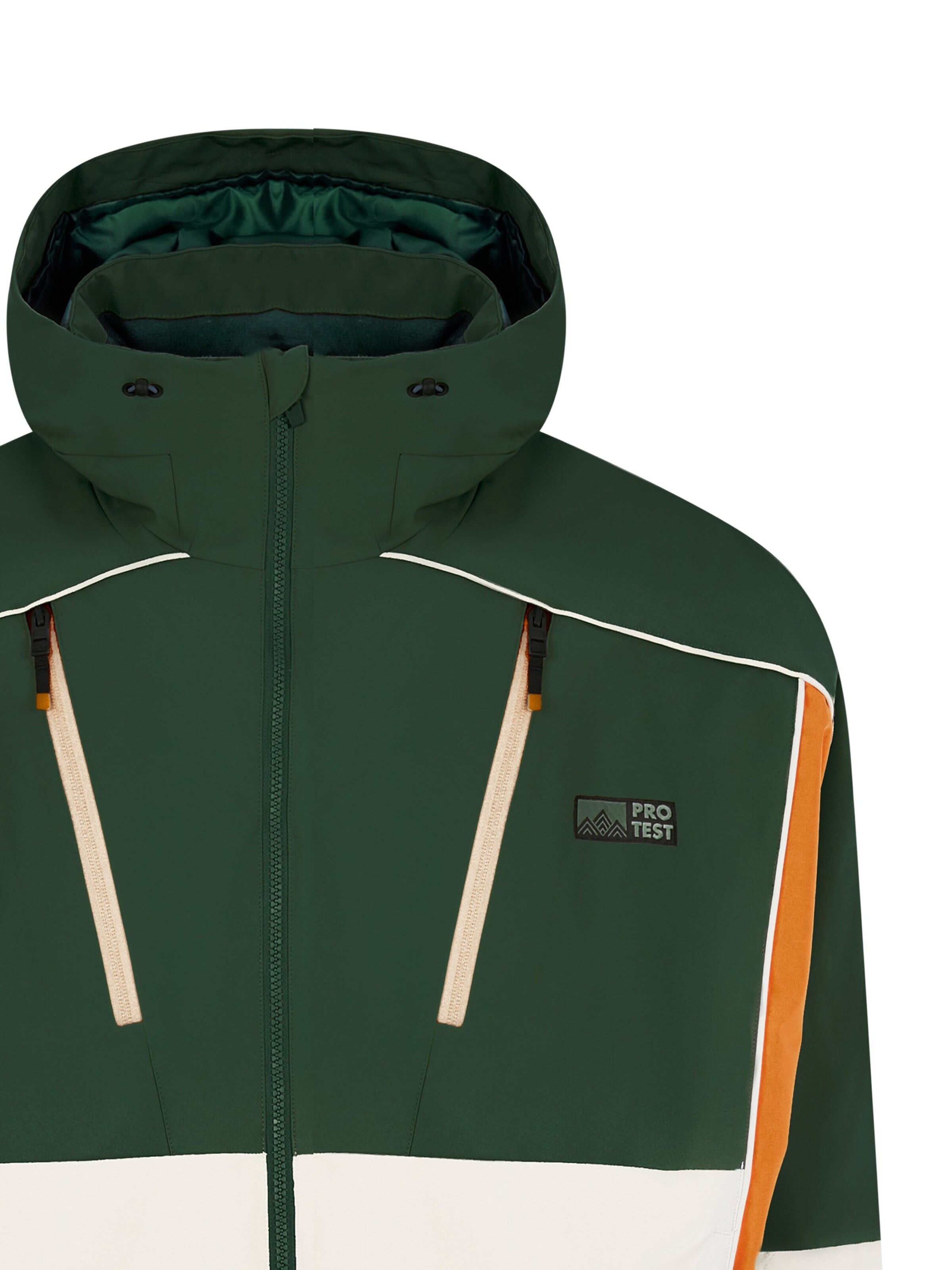 PROTEST Athletic Jacket 'PRTElgin' in Green