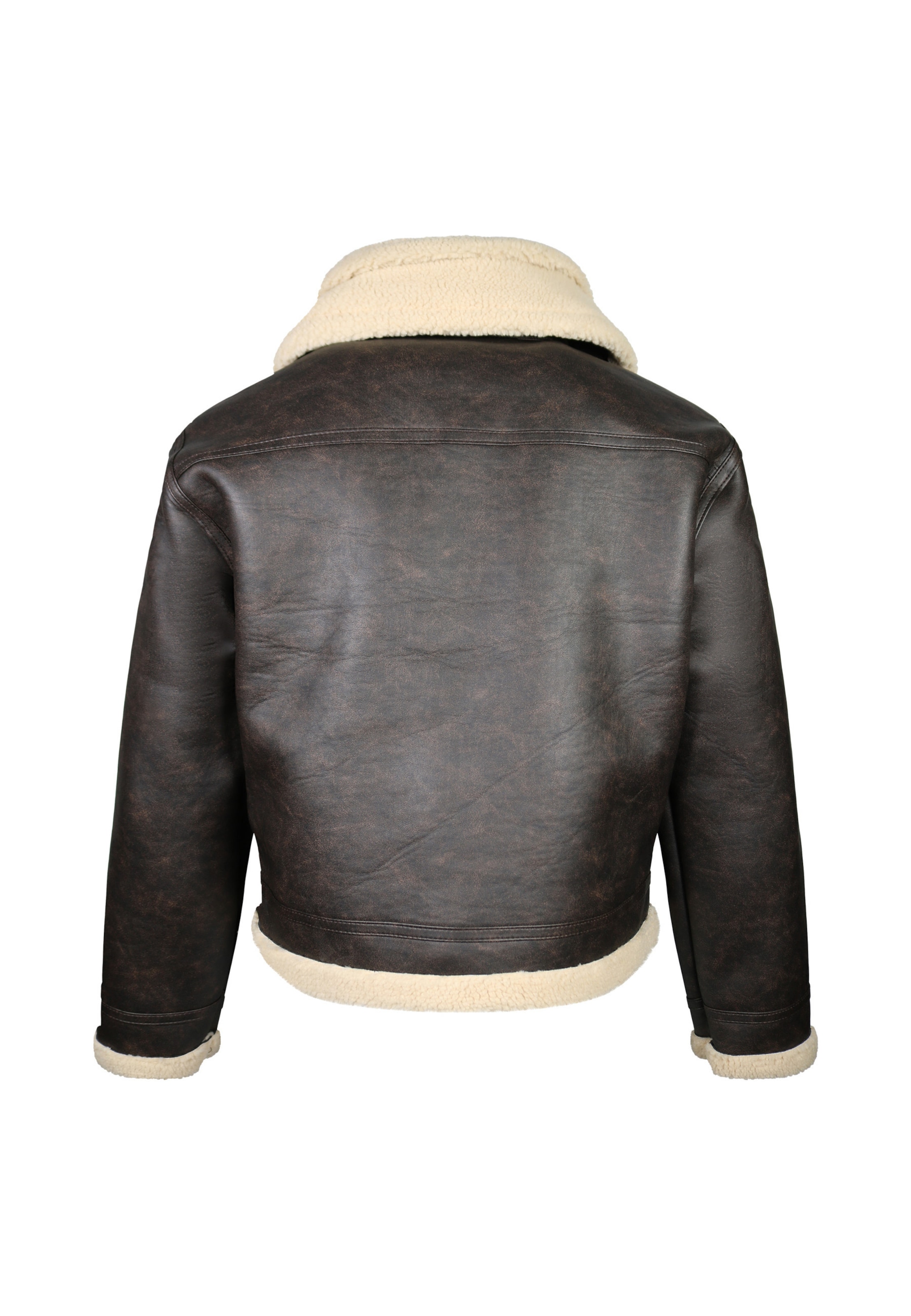 Giacca invernale 'Aviator' di SikSilk in marrone