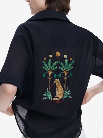 Desigual Bluzka w kolorze czarny