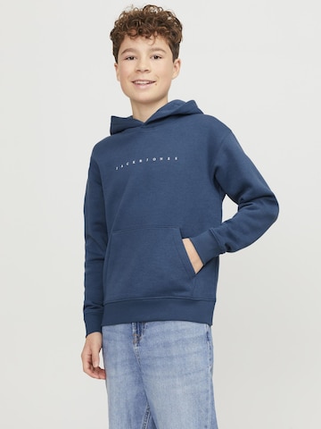 zils Jack & Jones Junior Sportisks džemperis 'Star': no priekšpuses