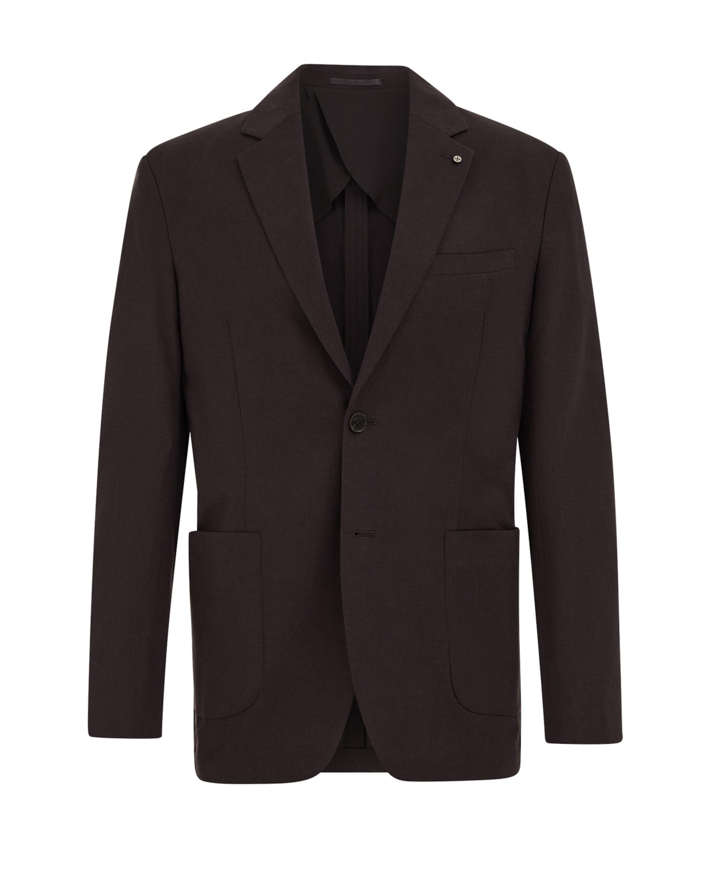 WE Fashion Regular fit Business-colbert in Bruin: voorkant