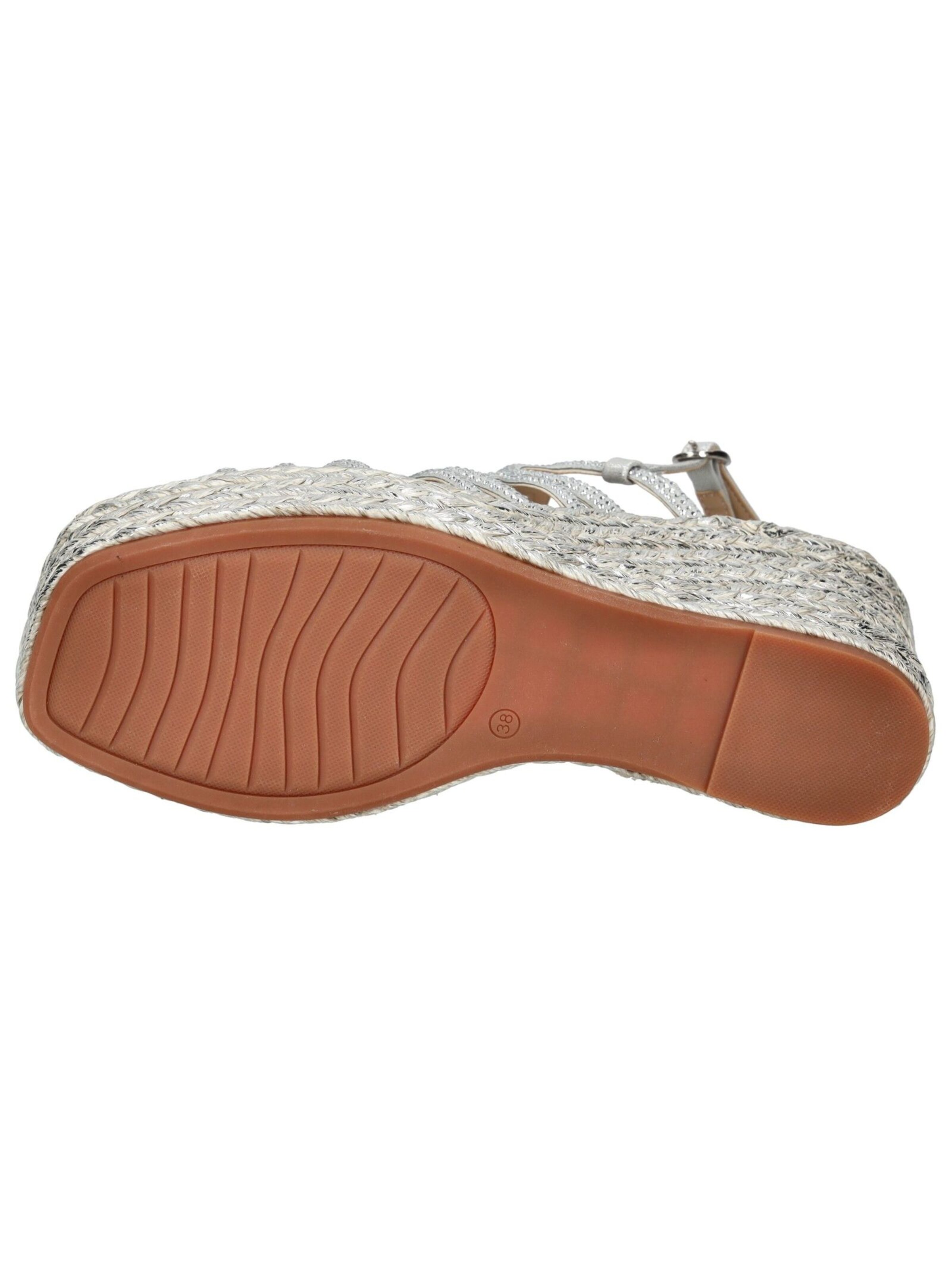 Alma En Pena Sandal in Silver