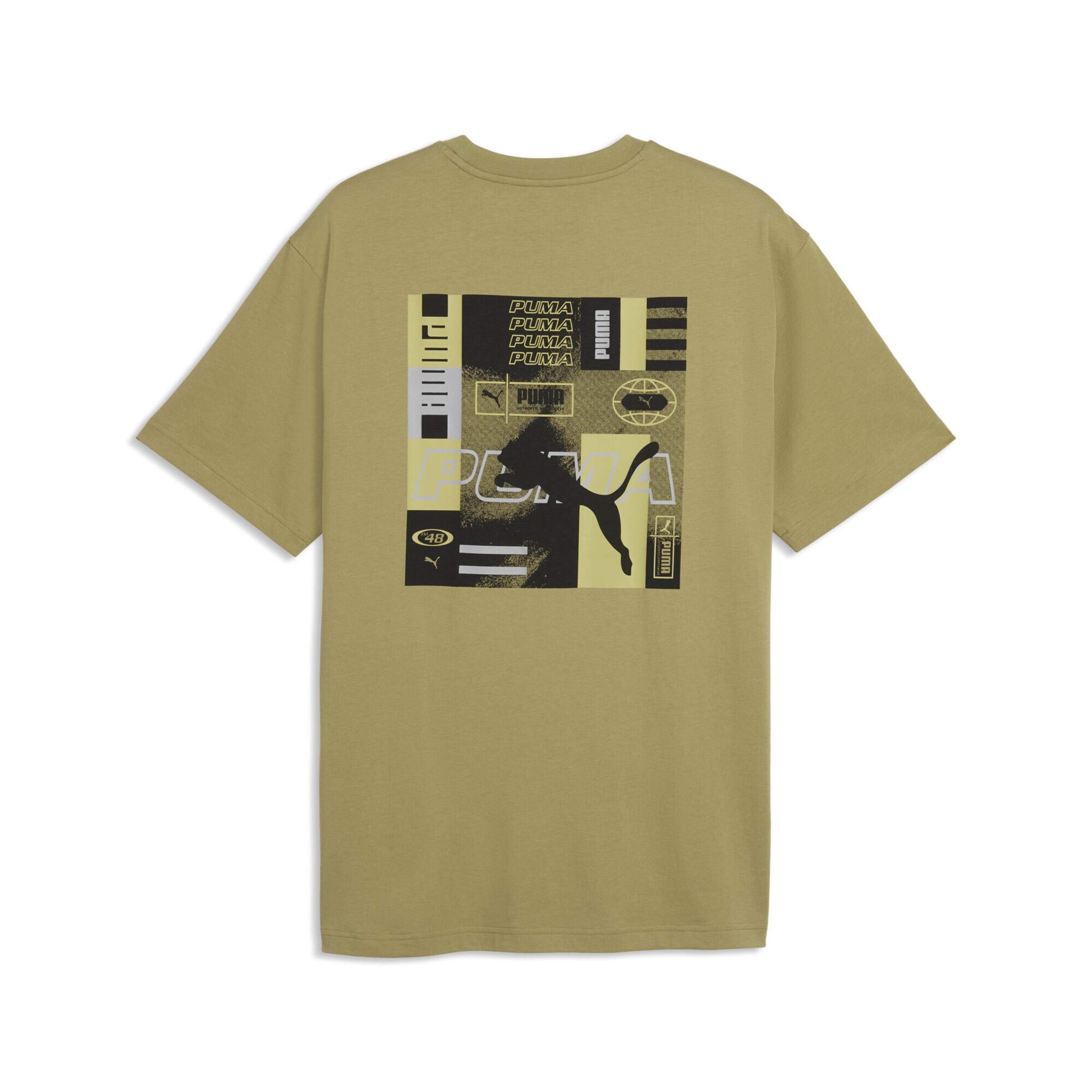 PUMA Functioneel shirt in Bruin