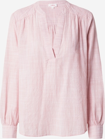 s.Oliver Blouse in Roze: voorkant