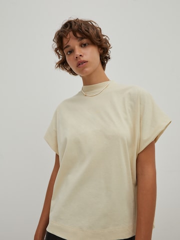 EDITED Shirts 'Valentina' i beige: forside
