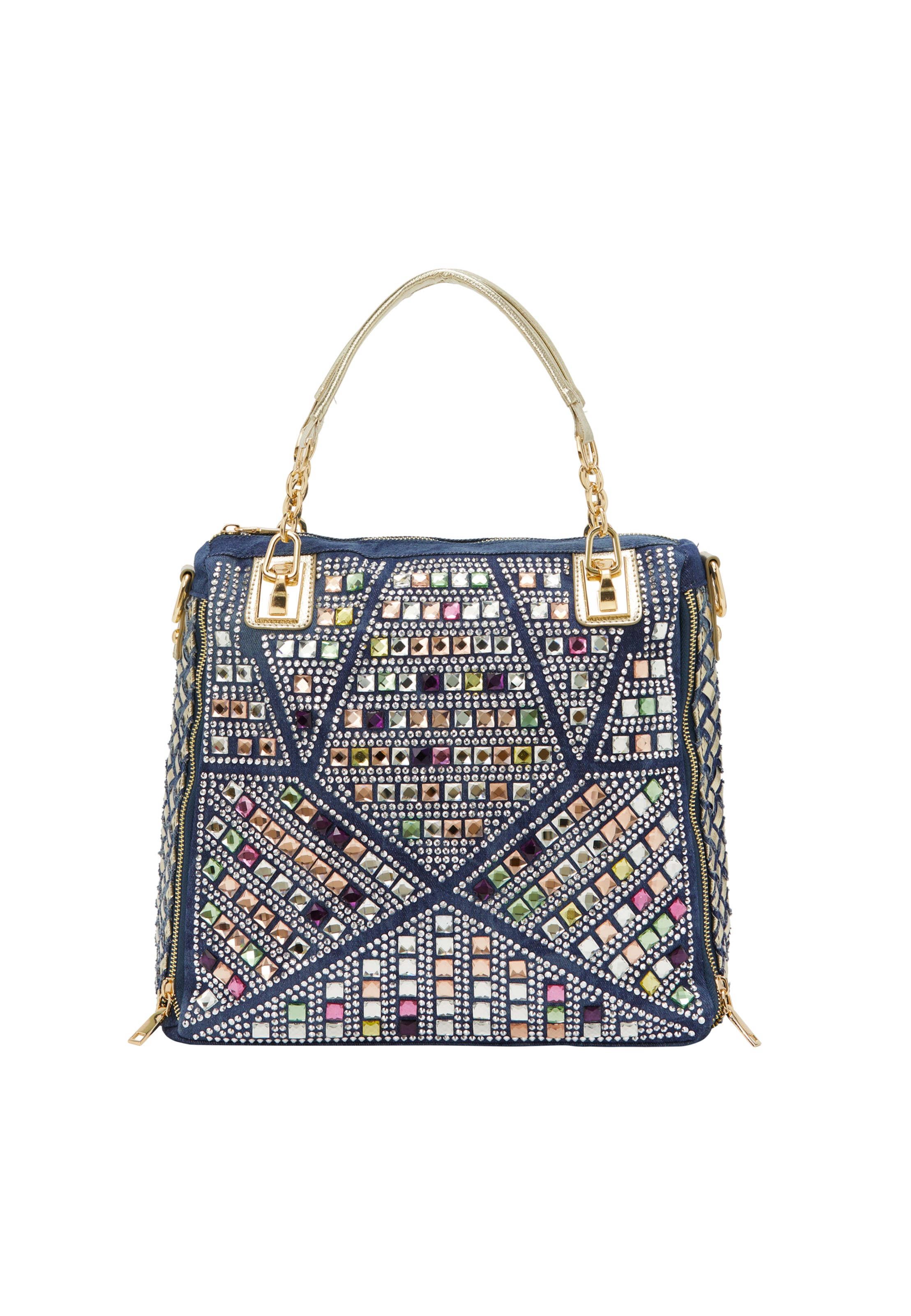 NAEMI Håndtaske i blå: forside