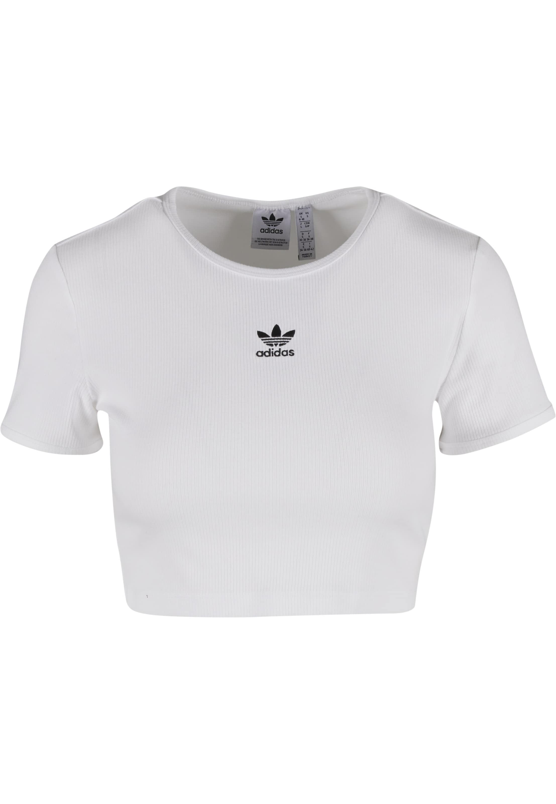 ADIDAS ORIGINALS Футболка 'Ess' в Белый: спереди