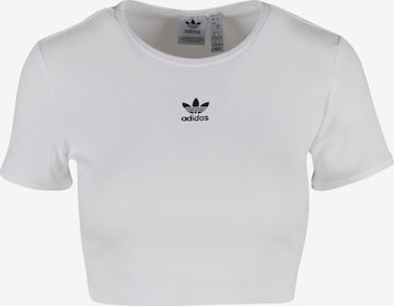 ADIDAS ORIGINALS Футболка 'Ess' в Белый: спереди
