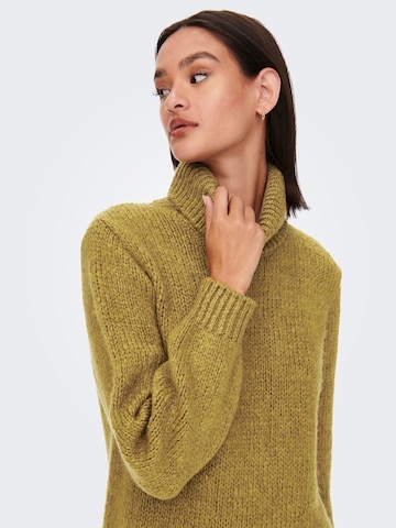 JDY Knitted dress in Yellow