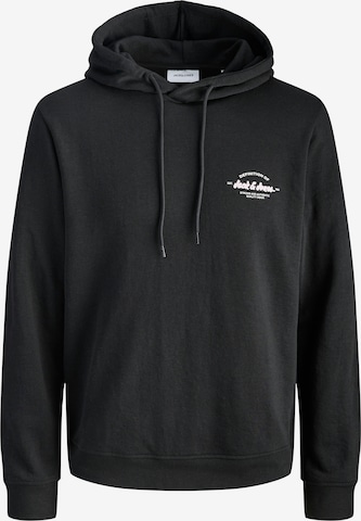 Jack & Jones Plus Collegepaita 'JJBRANDON' värissä musta: etupuoli