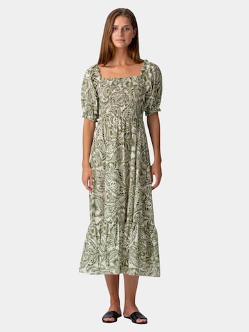 TEESHOPPEN Summer Dress 'Lia' in Green: front