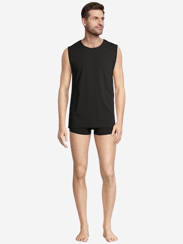SEIDENSTICKER Undershirt 'Pur' in Black