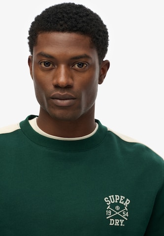 Sweat-shirt Superdry en vert