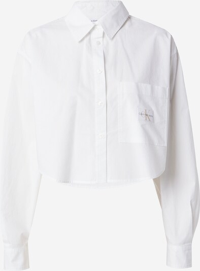 Calvin Klein Jeans Blouse in de kleur Wit, Productweergave