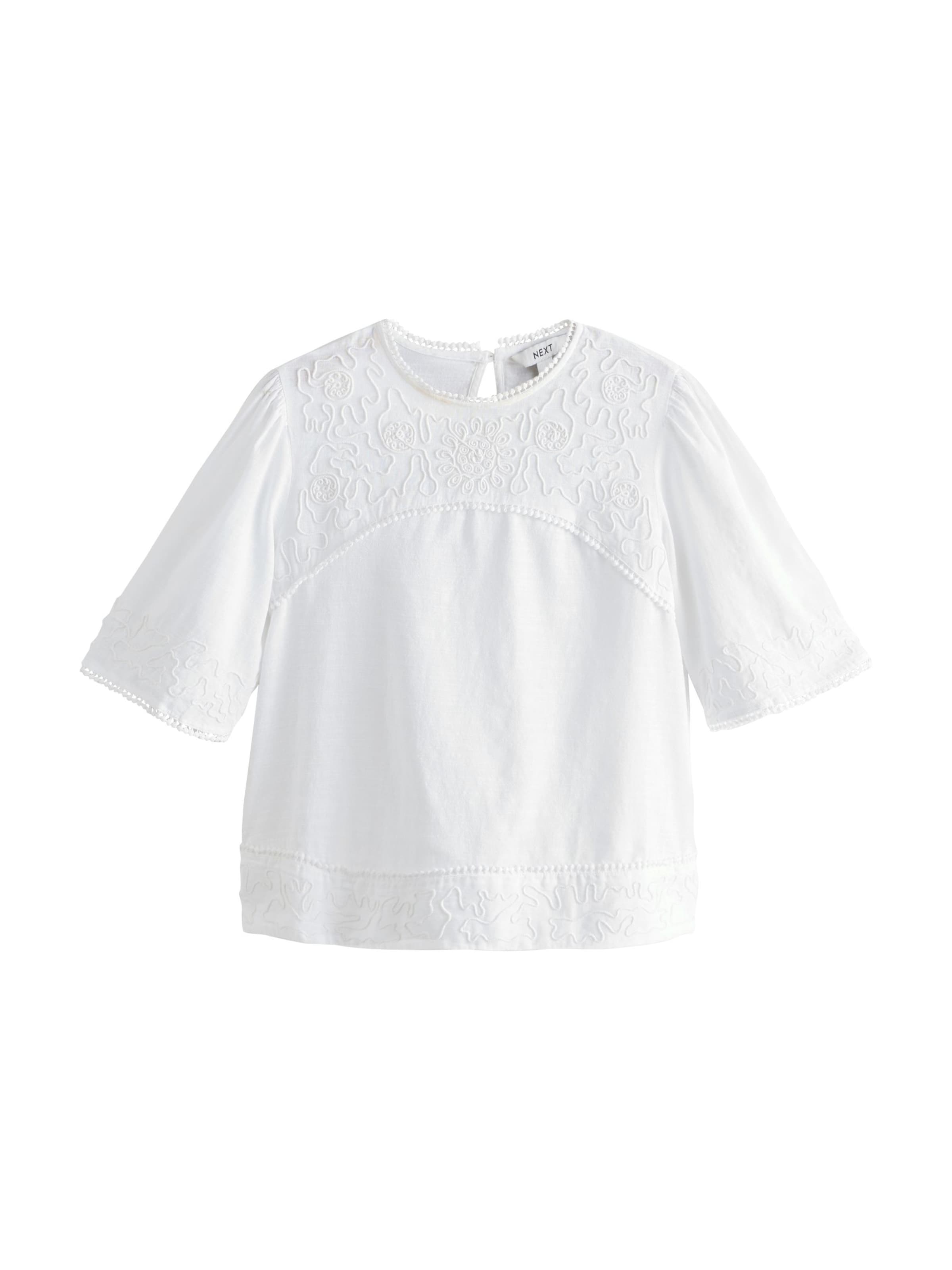 Next Bluse in weiß, Produktansicht