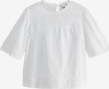 Chemisier Next en blanc : devant