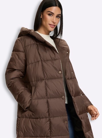 Cappotto invernale di heine in marrone