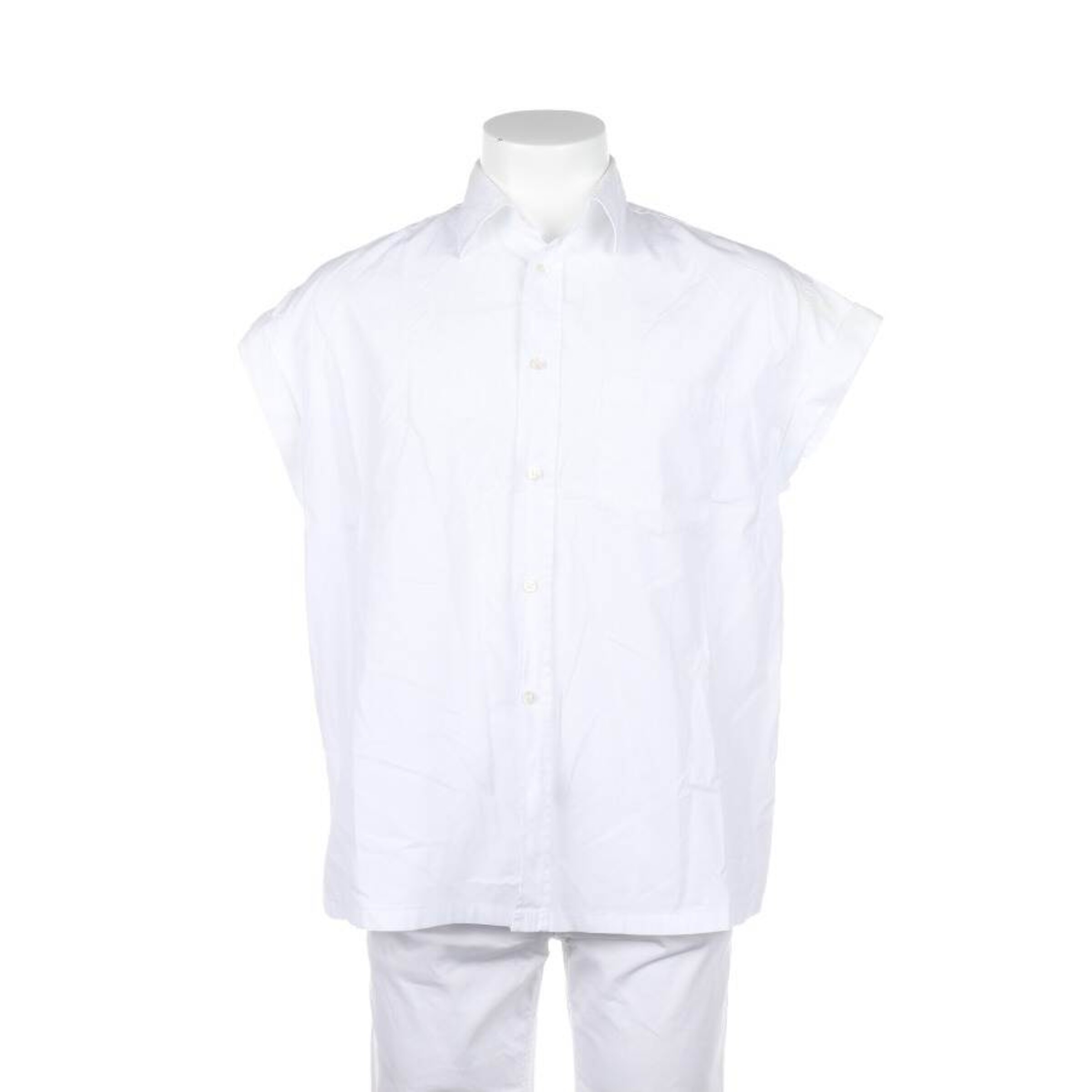 Golden Goose Freizeithemd / Shirt / Polohemd langarm M in Weiß: Vorderseite