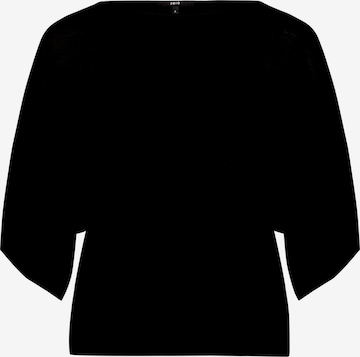Pullover di zero in nero: frontale