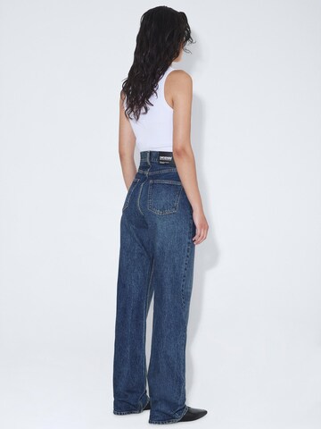Dr. Denim Regular Jeans 'Echo High Straight - Jeans'‌ in Blau