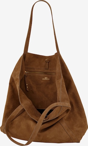 BeckSöndergaard Μεγάλη τσάντα 'Dalliea' σε καφέ