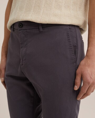 WE Fashion Слим фит Панталон Chino в сиво