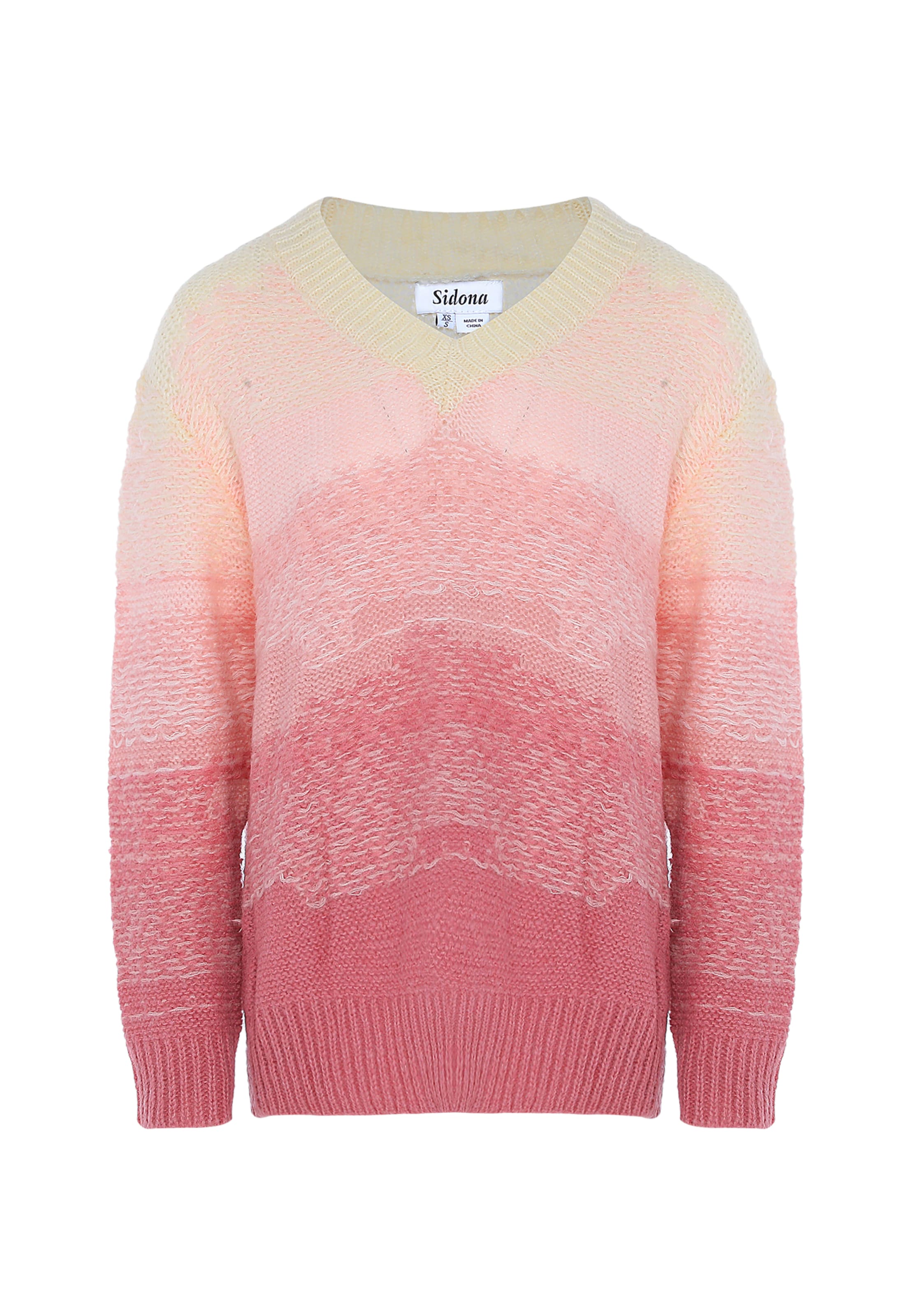 Sidona Pullover in Pink: Vorderseite