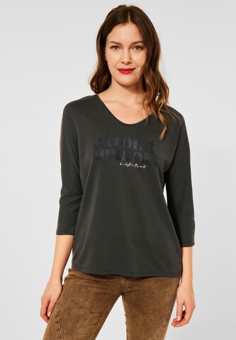STREET ONE Shirt in Groen: voorkant
