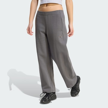 Loosefit Pantaloni sportivi di ADIDAS SPORTSWEAR in grigio: frontale