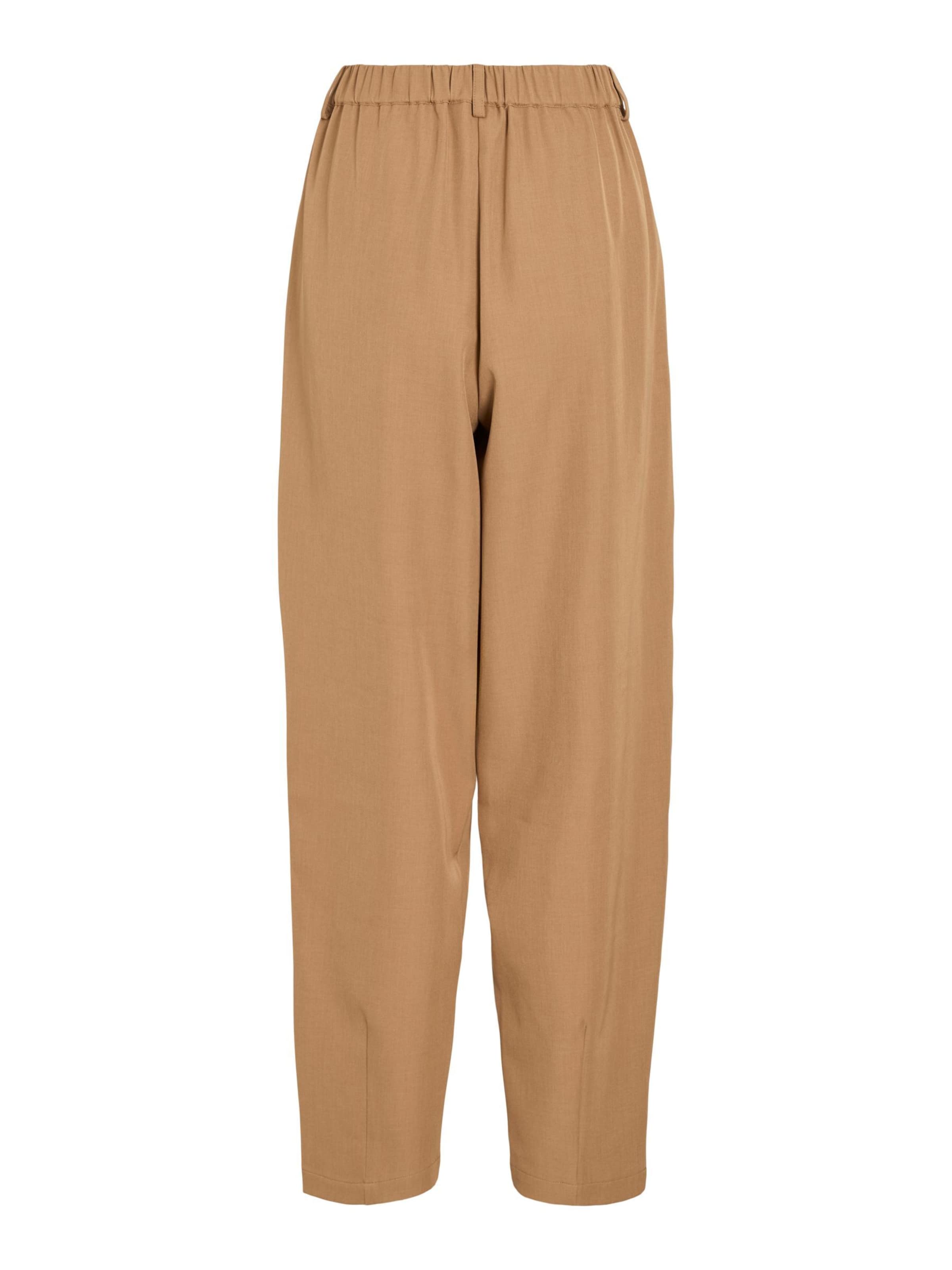Loosefit Pantalon à pince 'VIAbigal' VILA en marron