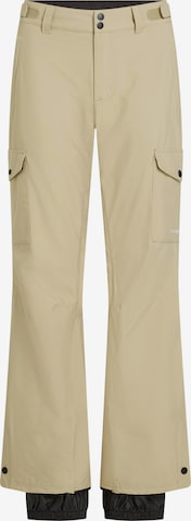 Regular Pantaloni outdoor de la O'NEILL pe bej: față