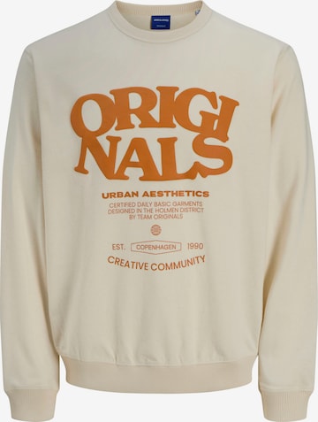 Jack & Jones Junior Sweatshirt in Beige: front