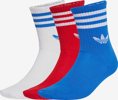 ADIDAS ORIGINALS Sukat koossa 34-36 värissä kuninkaallisen sininen / punainen / valkoinen, Tuotenäkymä