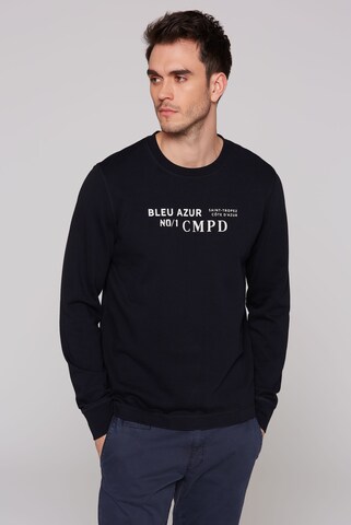 CMPD Sweatshirt in Blue: front