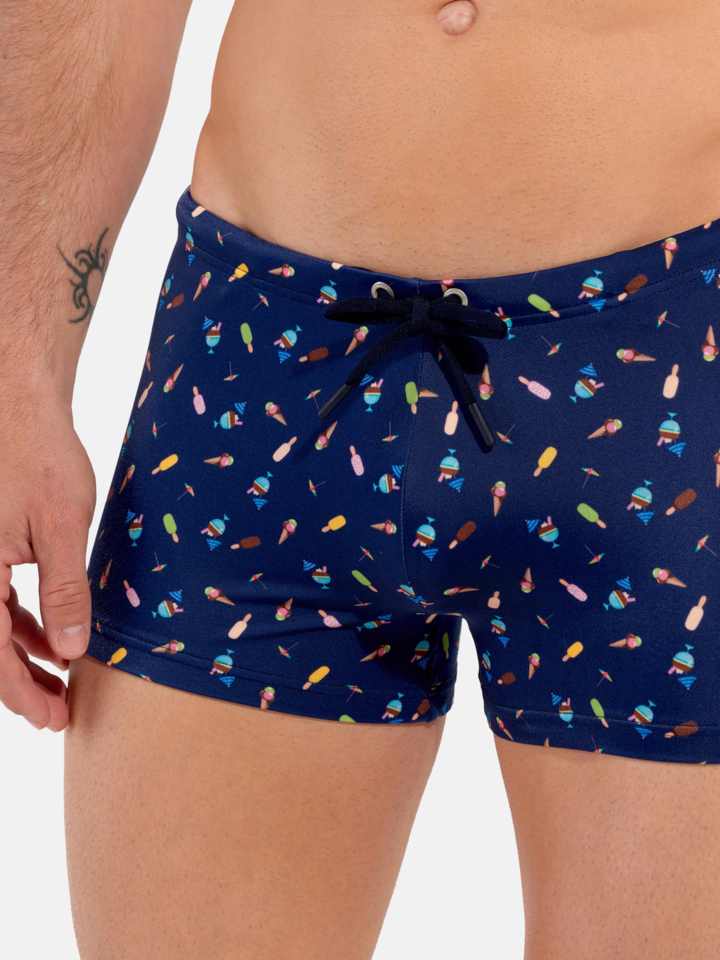 Maillot de bain ' Swim Shorts Summer ' HOM en bleu