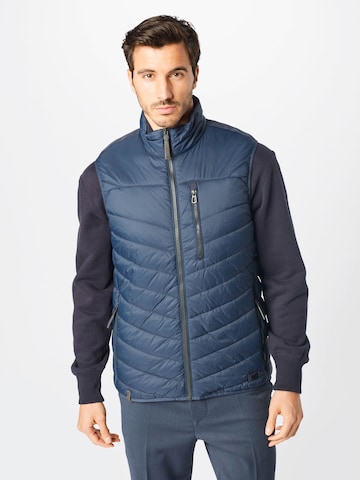 Gilet CAMEL ACTIVE en bleu : devant