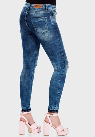 CIPO & BAXX Skinny Jeans 'Susan' in Blue