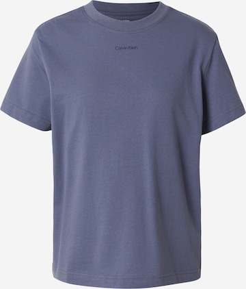 Calvin Klein Jeans Majica '20s Classic' | modra barva: sprednja stran