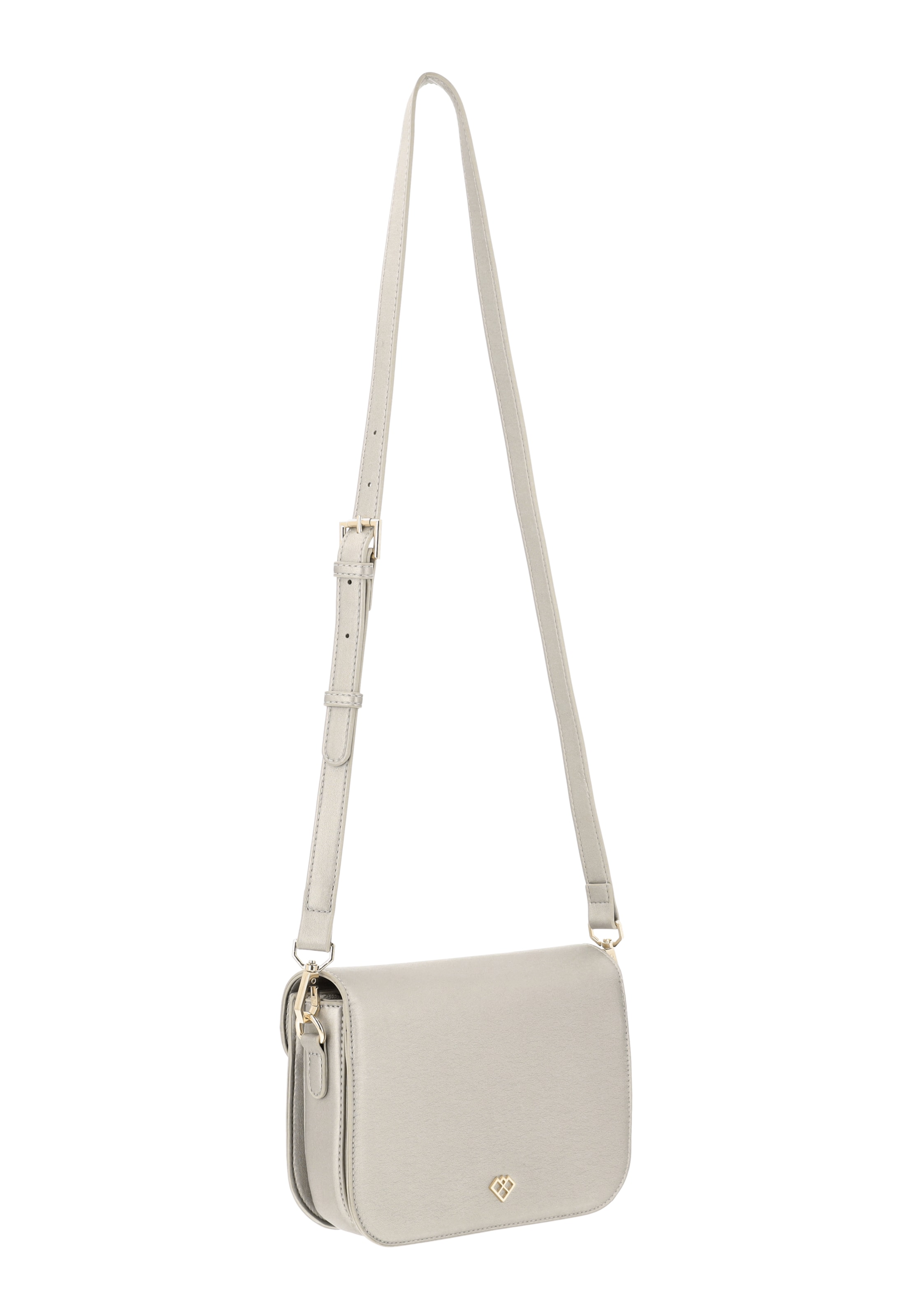 faina Taška cez rameno - Strieborná