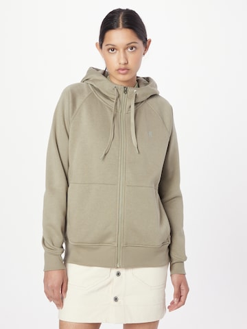 G-Star RAW Sweatjacke 'Premium Core 2.1' in Grün: predná strana