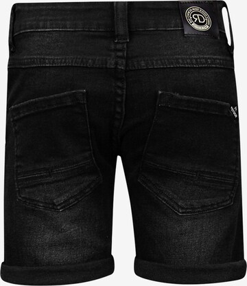 Retour Jeans Regular Shorts 'Reven' in Schwarz