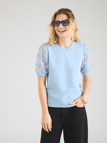 Bluză de molton 'JDYFAIRVIEW' de la JDY pe albastru: față